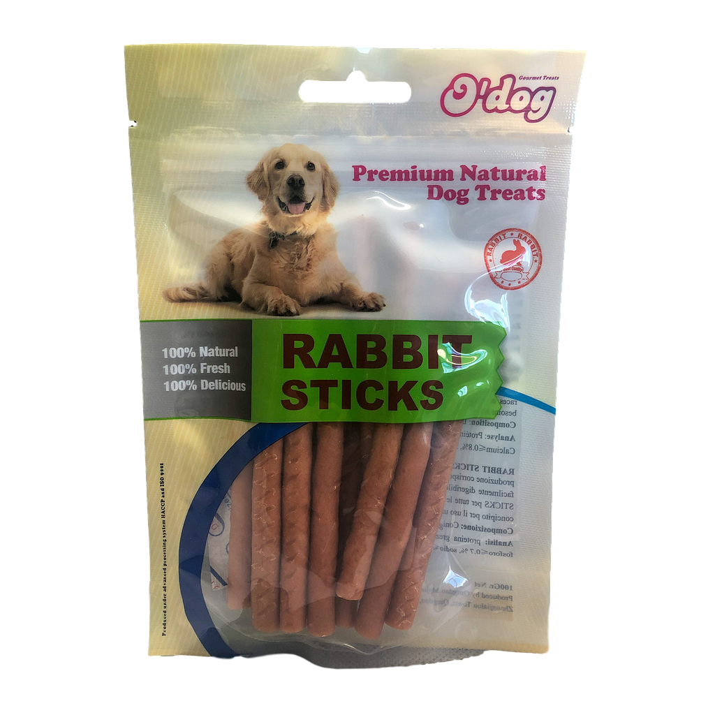 O'Dog Rabbit Sticks 100g