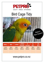 [BTMB] Bird Cage Tidy Medium 350 x 460 (BLACK)