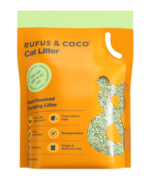 [RCDGPPCL2] Rufus & Coco Plant Powered Clumping Litter 2Kg