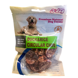 [ODDRCC] O'Dog Duck & Rice Circular Chips 100g